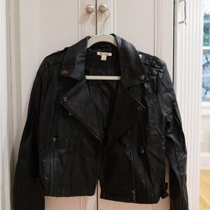 Miami Black Leather Jacket for Women